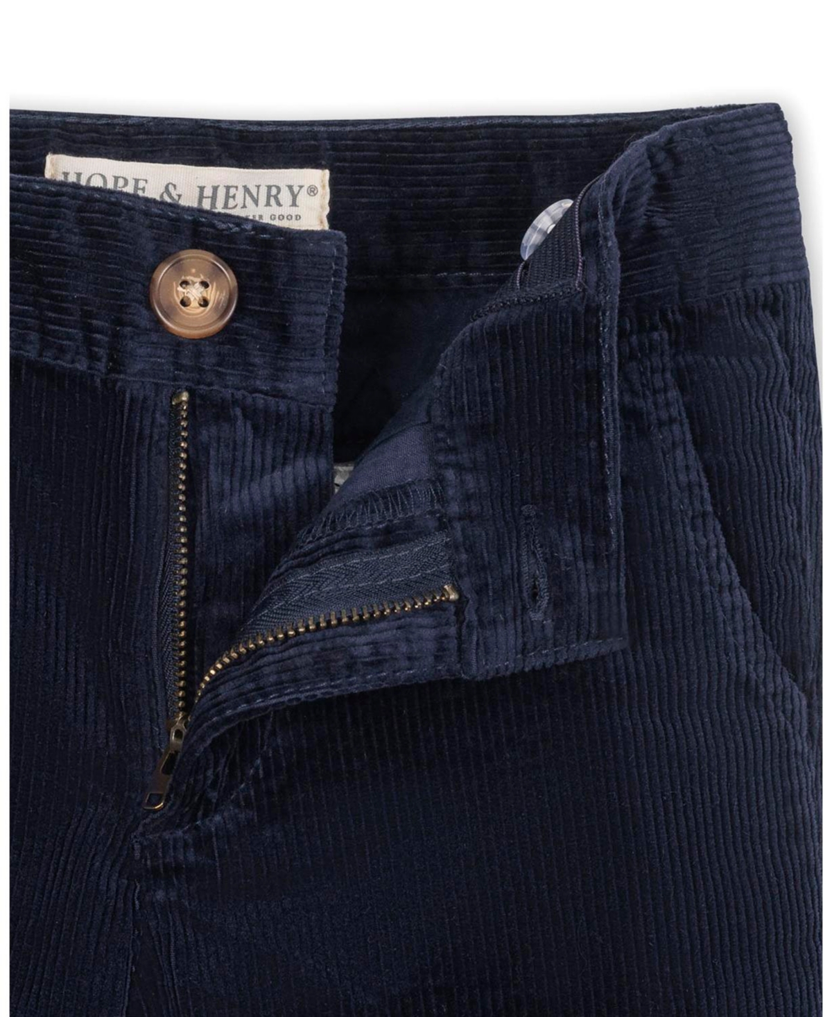 Hope & Henry Little and Big Boys' Organic Corduroy Pant