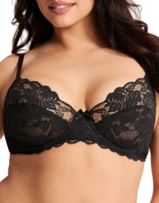 London Women's Plus-Size Unlined Full Coverage Bra