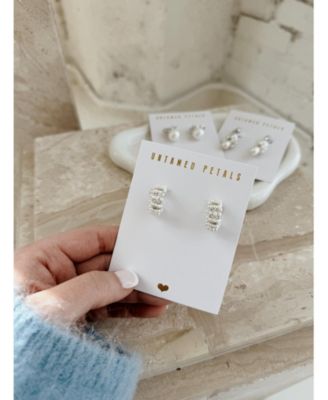 Millie Mini Pearl Hoops