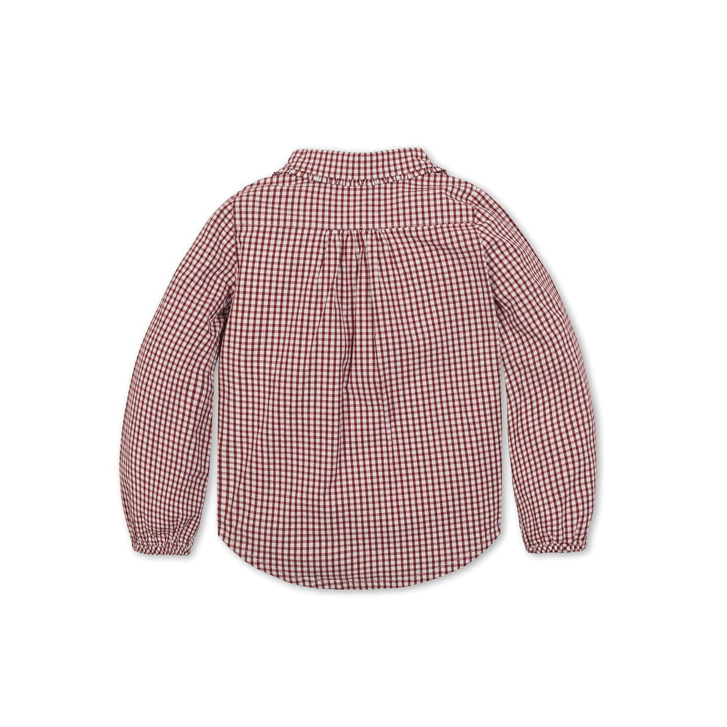Toddler Girls Hope and Henry Organic Button Down Peter Pan Collar Top