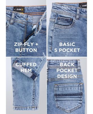 Little Boy's Distressed Jeans Size 4-7