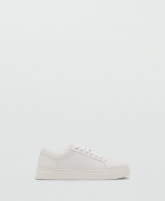 Men's Leather Panel Sneakers