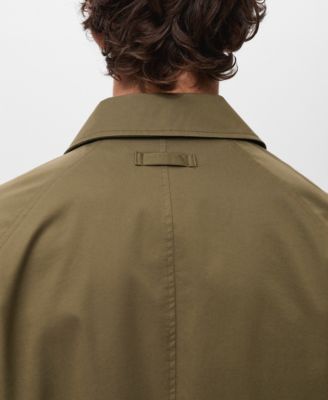 Men's Classic Water-Repellent Trench Coat