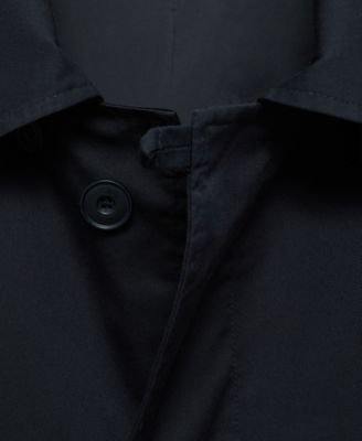 Men's Classic Water-Repellent Trench Coat