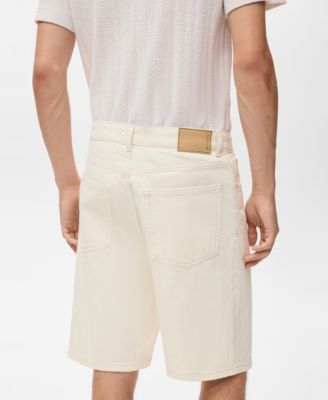 Men's Denim Relaxed-Fit 9.53" Bermuda Shorts