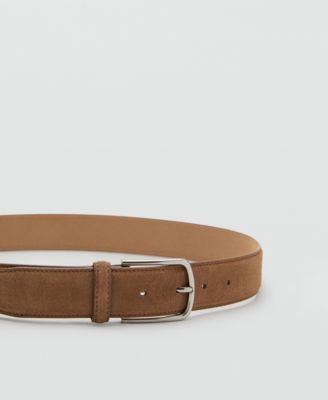 Men's Suede Leather Belt