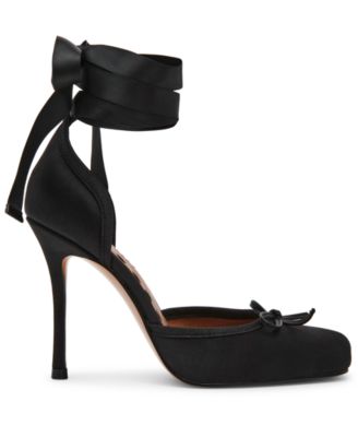 Women's Larina Lace-Up High-Heel Ballet Pumps