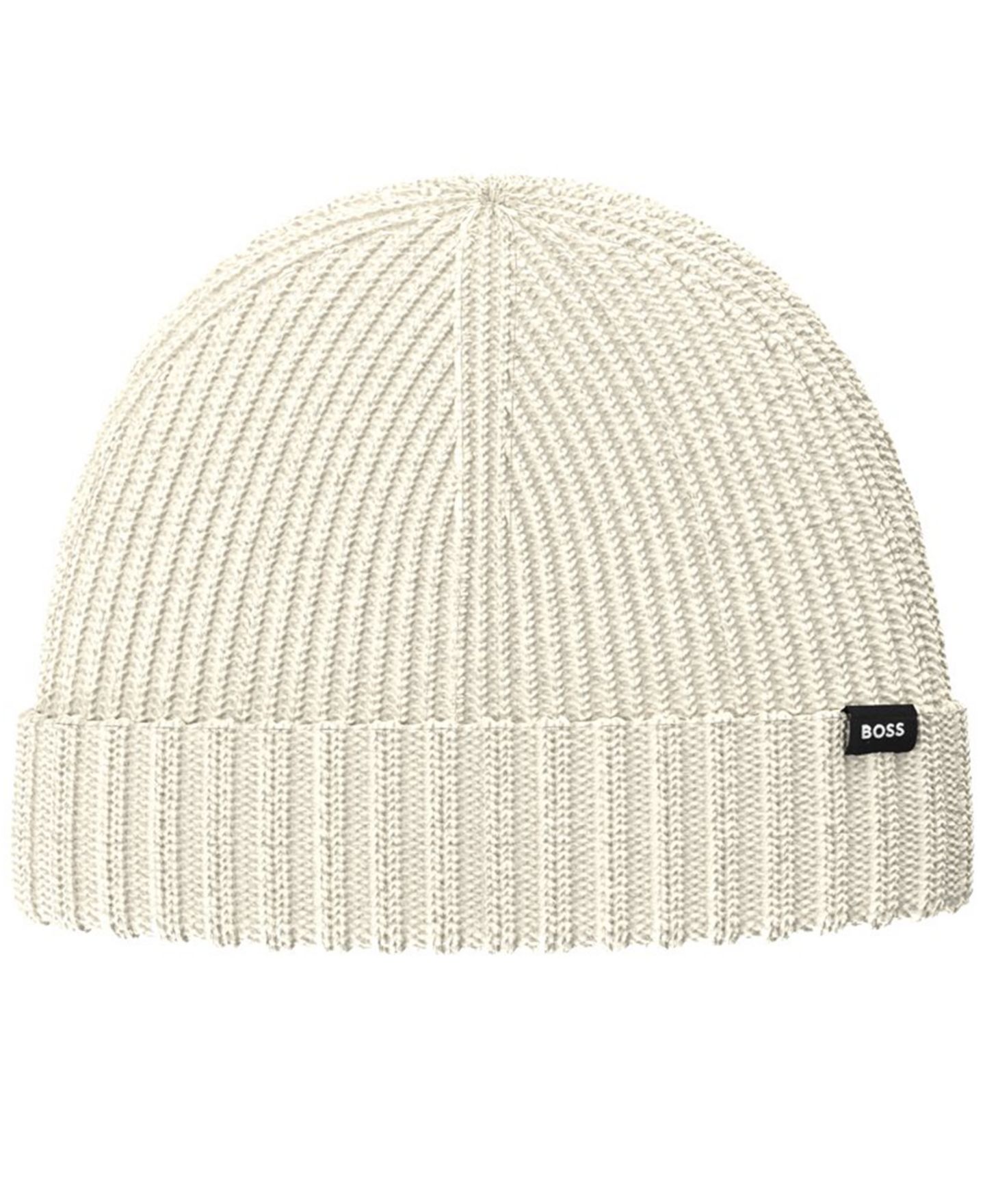 Мужской головной убор Hugo Boss Ribbed Hat, цвет: Бежевый — фото 1