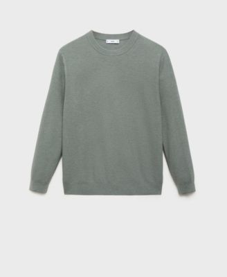 Men's Microstructure Cotton Knitted Sweater