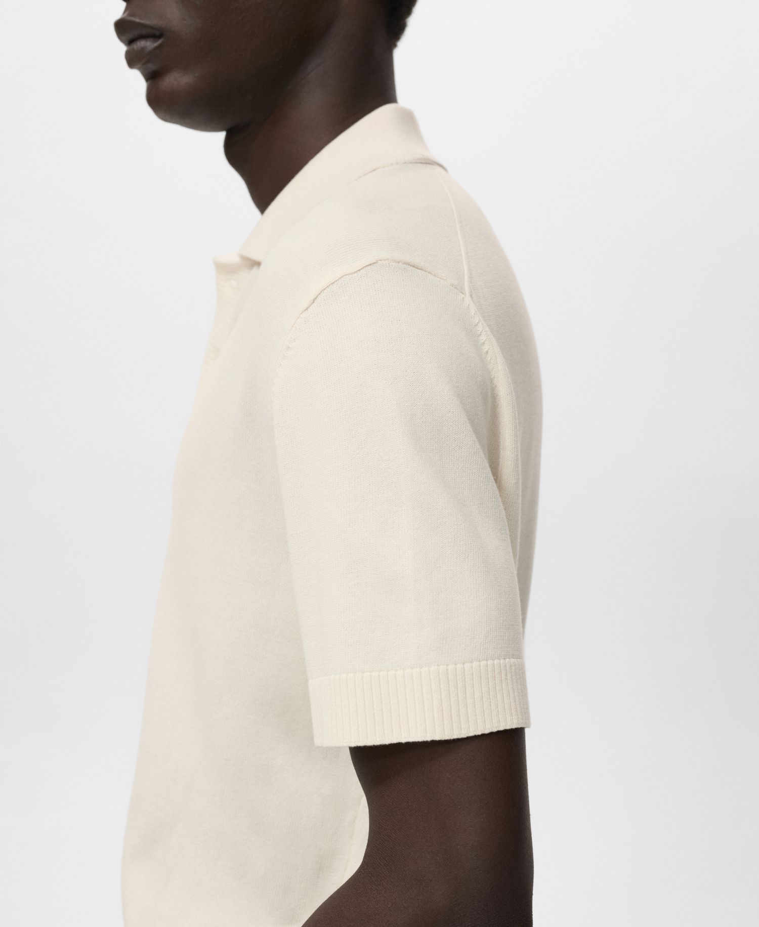 Men's Cotton Knitted Polo Shirt