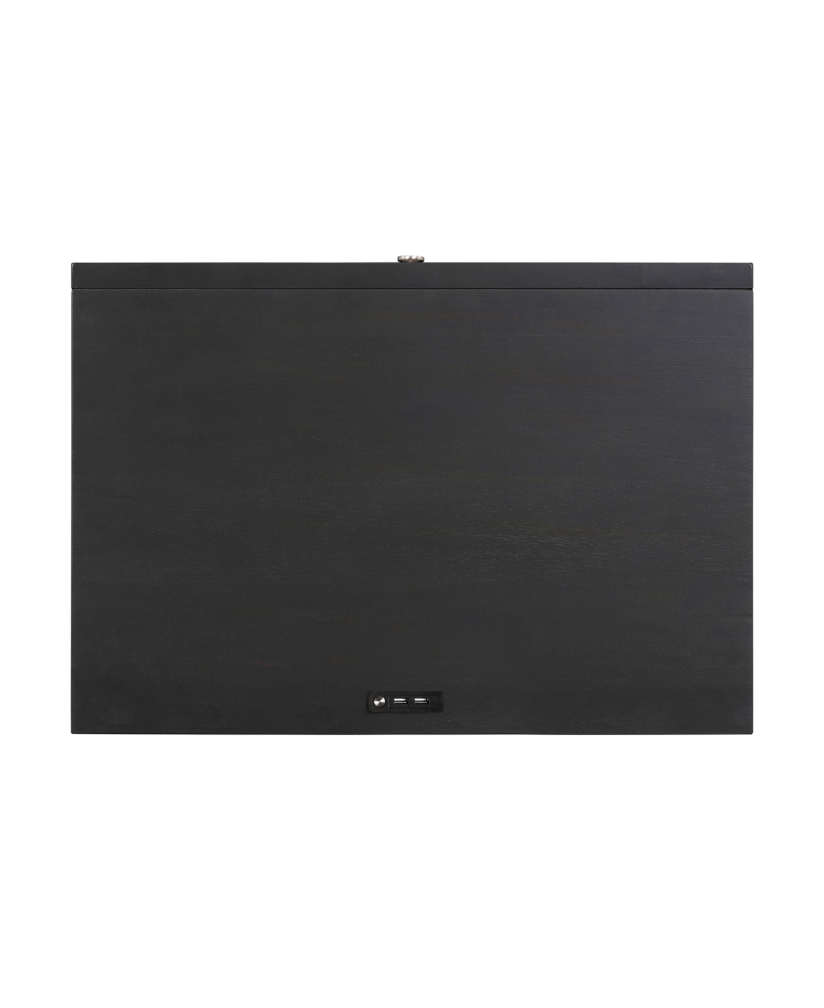 Furniture Of America Forma 26" Solid Wood 1-drawer Nightstand With Touch Light In Black