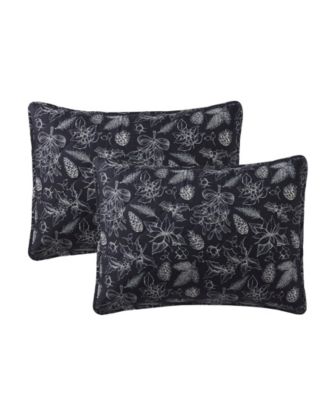 Merry Sketched 3-Pc. Quilt Set, Full/Queen