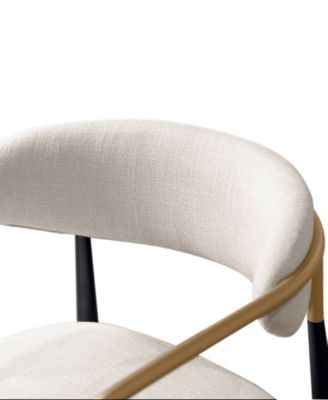 2-Pc. Darcy Metal Upholstered Counter Height Chair Set