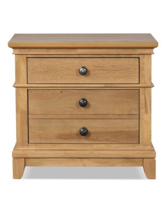 Wellington 26.5" Wood 2-Drawer Nightstand