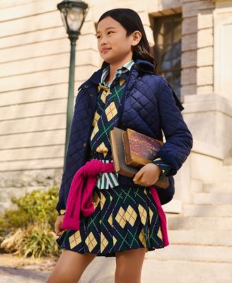 Polo Ralph Lauren Big Girls Mini-Cable Cotton Cardigan - Macy's