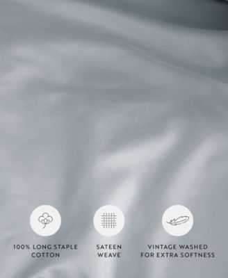 Ultra Soft Brushed Cotton 3-Pc. Duvet Cover Set, Twin/Twin XL