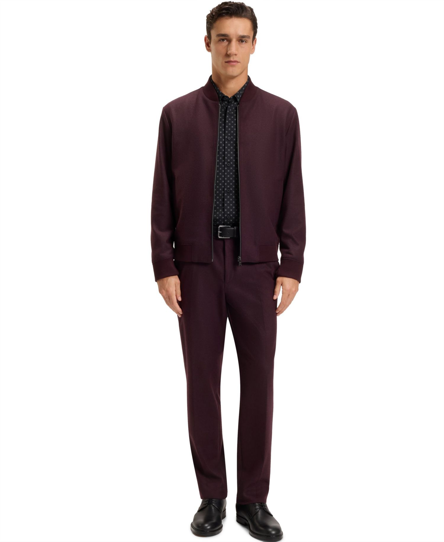 Men's Performance-Stretch Slim-Fit Dress Shirt
