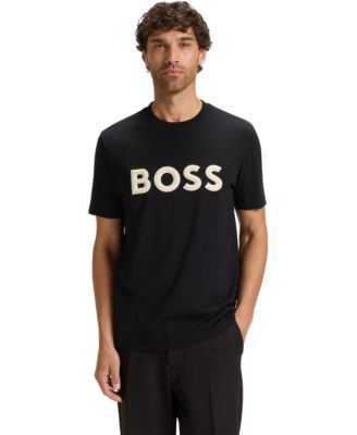 Hugo Boss - BOSS by  Men's 3D Logo Cotton-Jersey T-Shirt