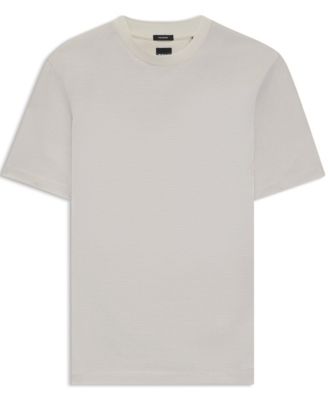 Men's Micro Pattern Mercerized-Cotton T-Shirt