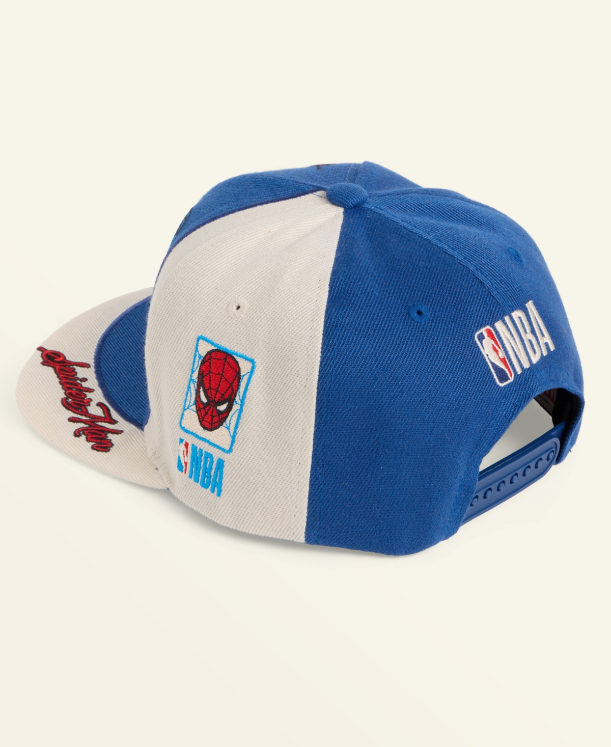 Macy's Marvel X Nba Kids Spider-man Snap-back Baseball Cap, Macy's Exclusive In Blue