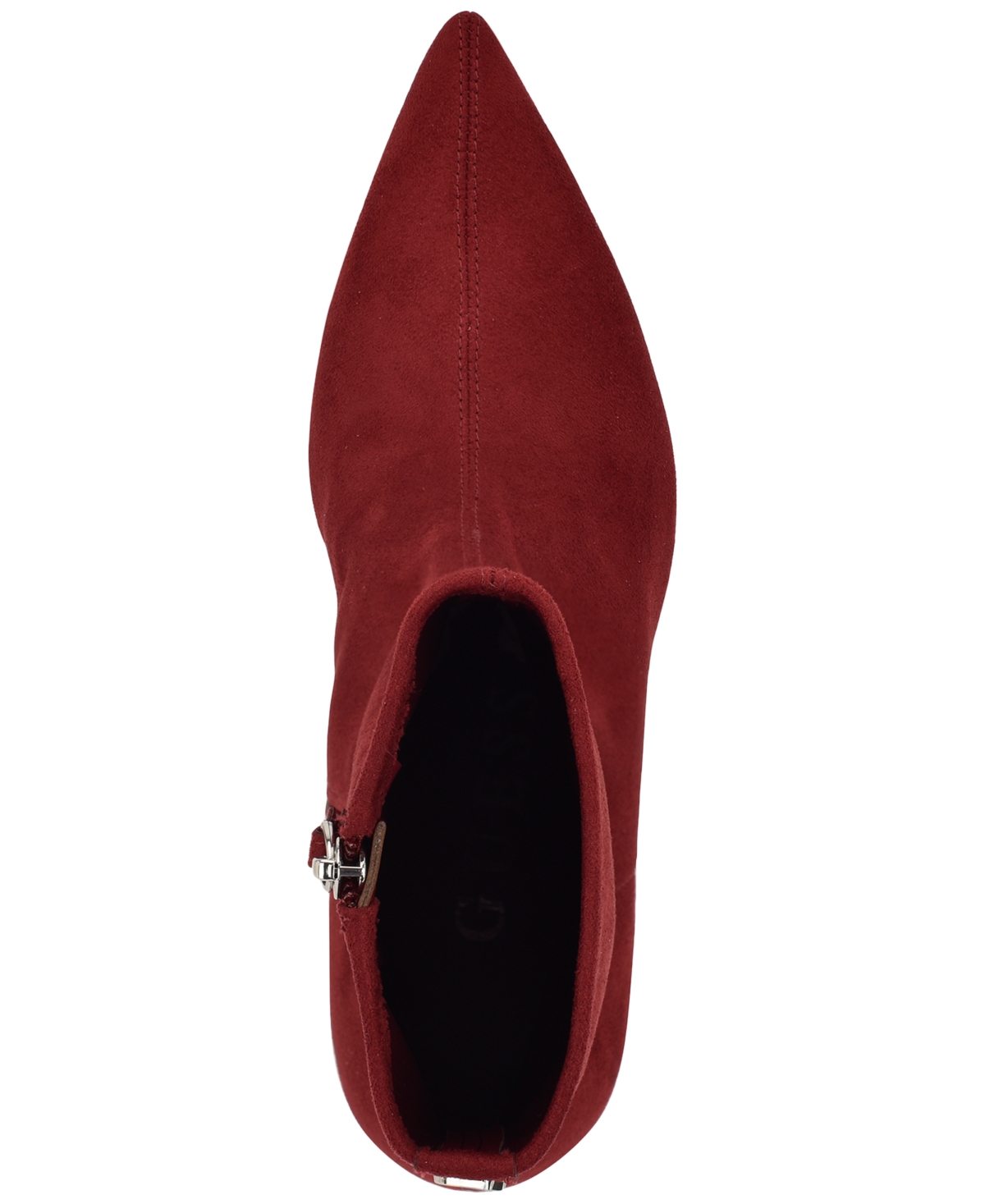 Guess Women's Yanka Pointed Toe Kitten Heel Dress Booties In Red