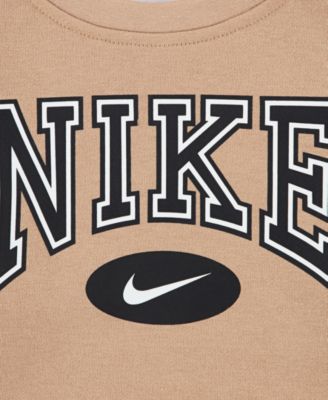 Little Boys' Gameday Essentials Crewneck Sweatshirt and Pants, 2-Piece Set