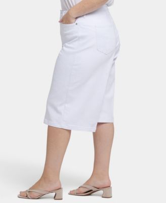 Plus Size Amelia Culotte Capri Jeans