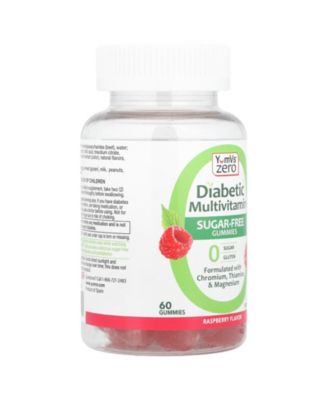 Diabetic Multivitamin Gummies | Sugar Free Diabetes Supplement Vitamins for Women & Men