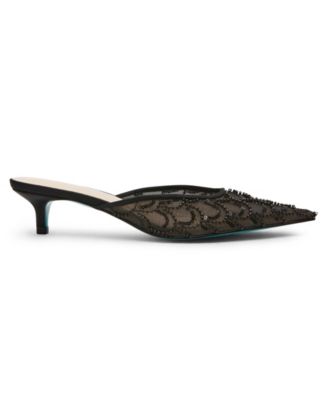 Women's Ellis Beaded Scalloped Mule Pumps