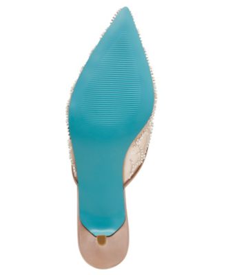 Women's Ellis Beaded Scalloped Mule Pumps