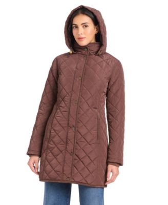 Women's Long Mini Quilt Coat