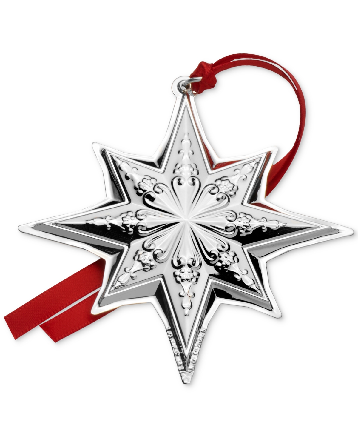 Towle 2025 Sterling Silver Star Ornament, 29th Edition In Silver