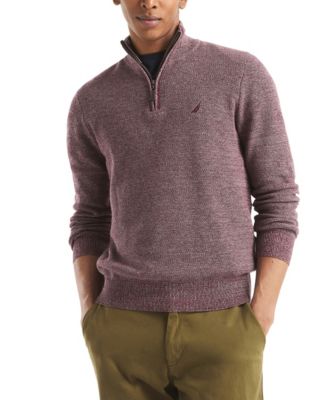 Men's Ribbed Collar Sweater