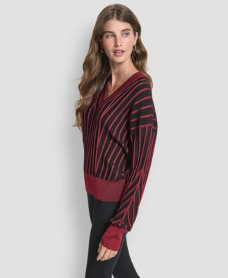 Women's Long Sleeve V-Neck Sweater