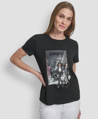 Women's Girls In Dumbo Conversational Short Sleeve T-Shirt