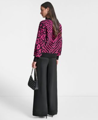 Women's Long Sleeve Crew Neck Sweater