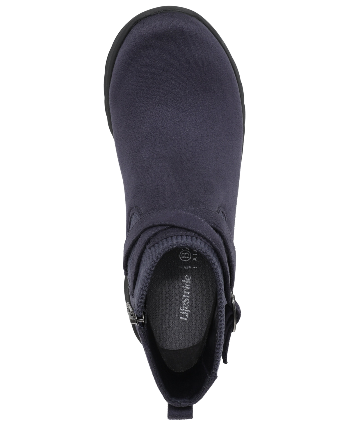 Lifestride Gates Wedge Bootie In Purple