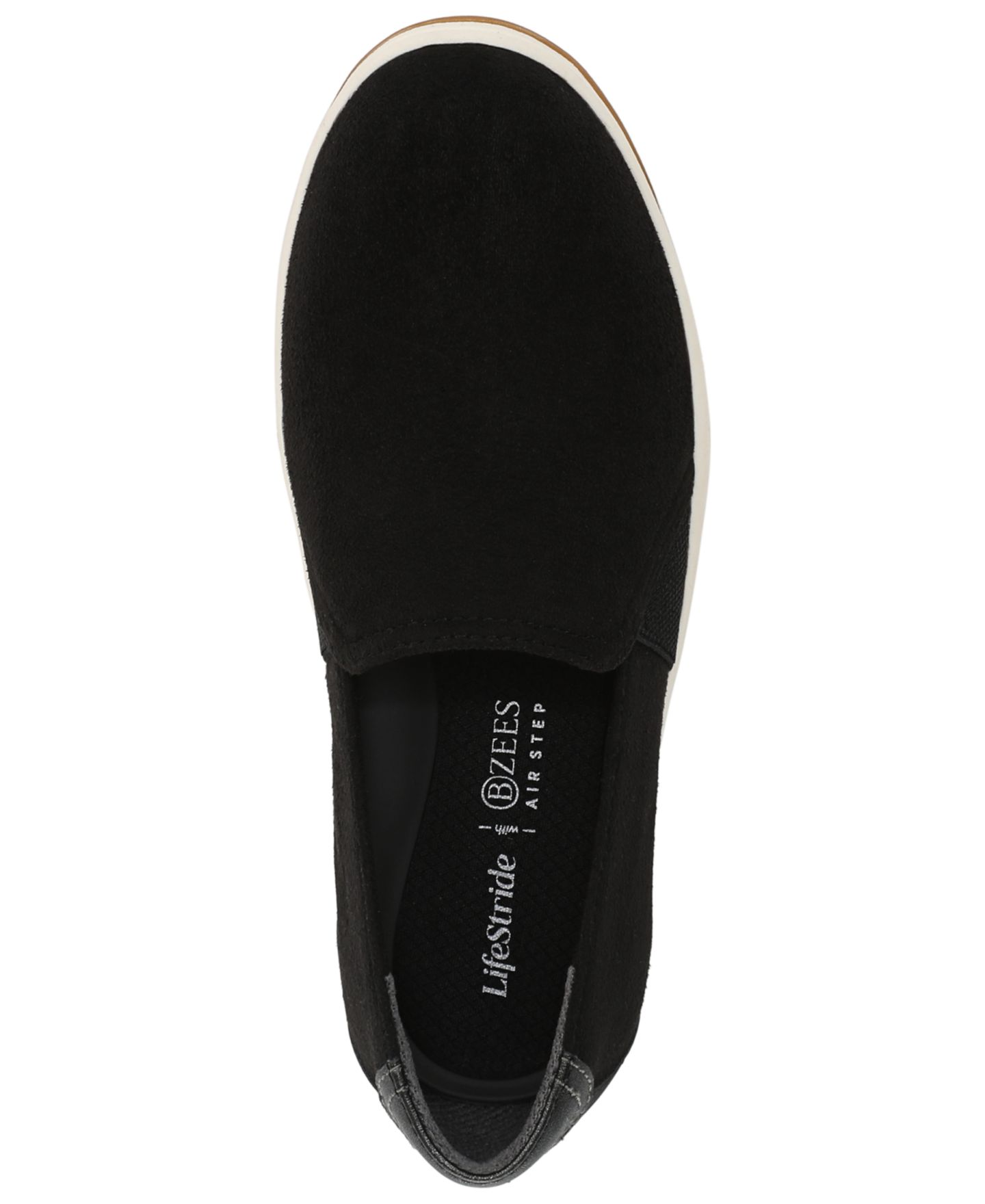 Женские кроссовки LifeStride Danni Slip-On, цвет: Чёрный — фото 3
