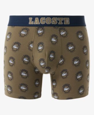Lacoste - Men's Regular-Fit Logo Waistband Boxer Briefs