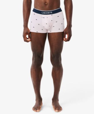 Lactose Men's 3-Pack Cotton Stretch Mini-Crocodile Trunks