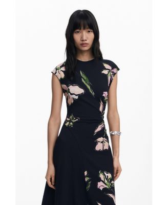 Women's Irregular floral dress