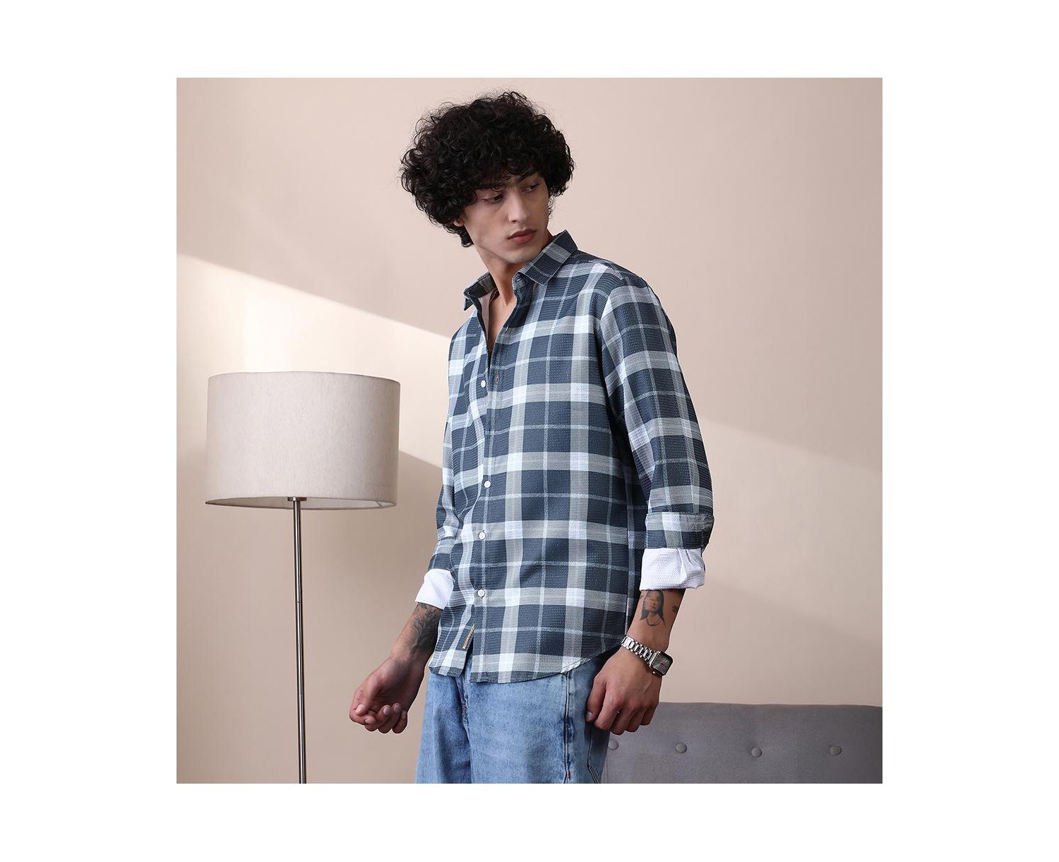 Men's Tartan Plaid Shirt