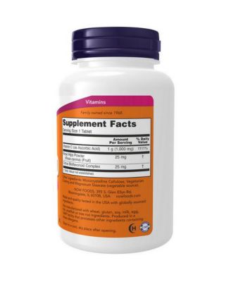 Vitamin C-1000,  With rose hips,  100 Tabs
