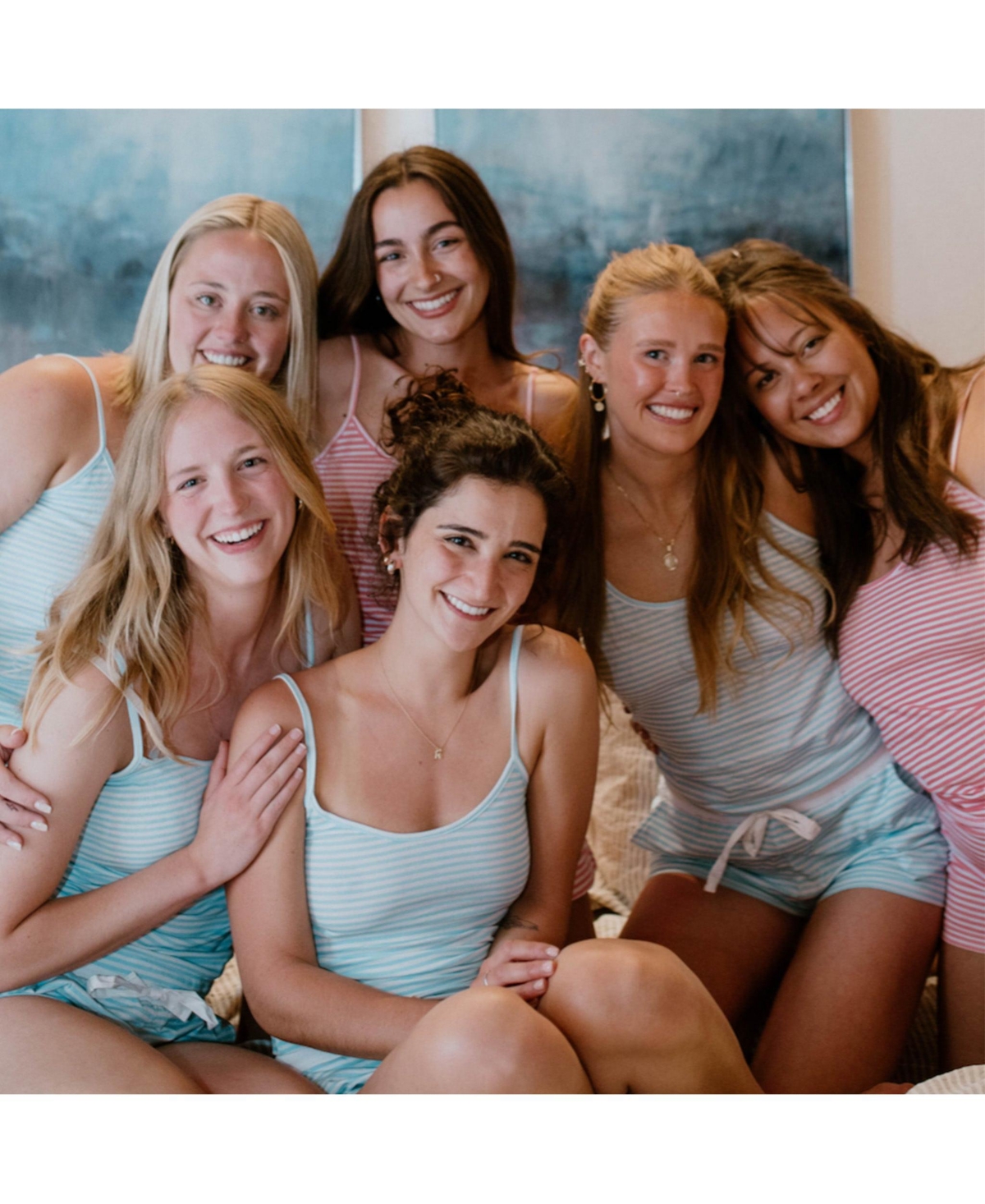 Sant and Abel Women's Stripe Jersey Camisole Set