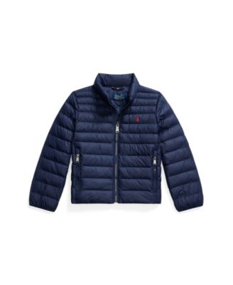 Toddler and Little Boys P-Layer 2 Packable Quilted Jacket