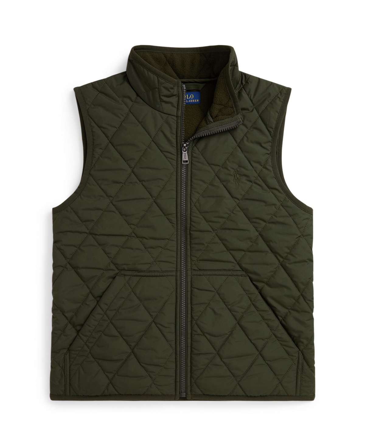 Polo Ralph Lauren Toddler And Little Boys Fleece-lined Quilted Vest In Green
