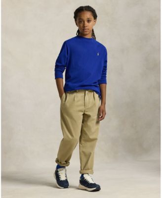 Big Boys Cotton Jersey Long Sleeve T-Shirt