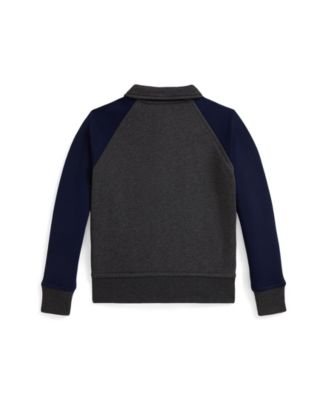 Toddler and Little Boy 2-7 Logo Fleece Jacket