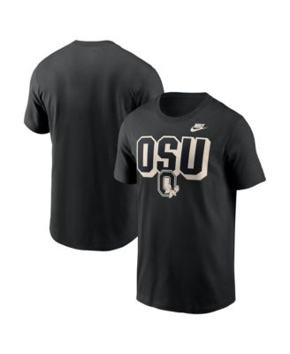 Nike - Men's Black Ohio State Buckeyes Fashion Bold T-Shirt