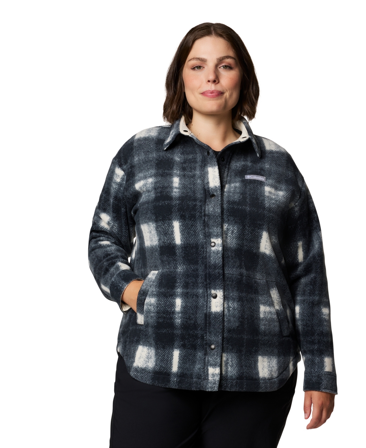 Columbia Women's Benton Springs Ii Fleece Shirt Jacket In Blue
